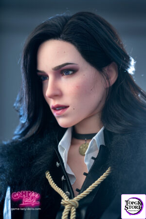 Alternative view of Game Lady – The Witcher 3: Wild Hunt Yennefer 168cm D Cup Platinum Silicone  Sex  Doll