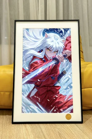 Alternative view of Get Ready Inuyasha Decorative Painting  Inuyasha – Xingkong Studio Limited Edition Art Print