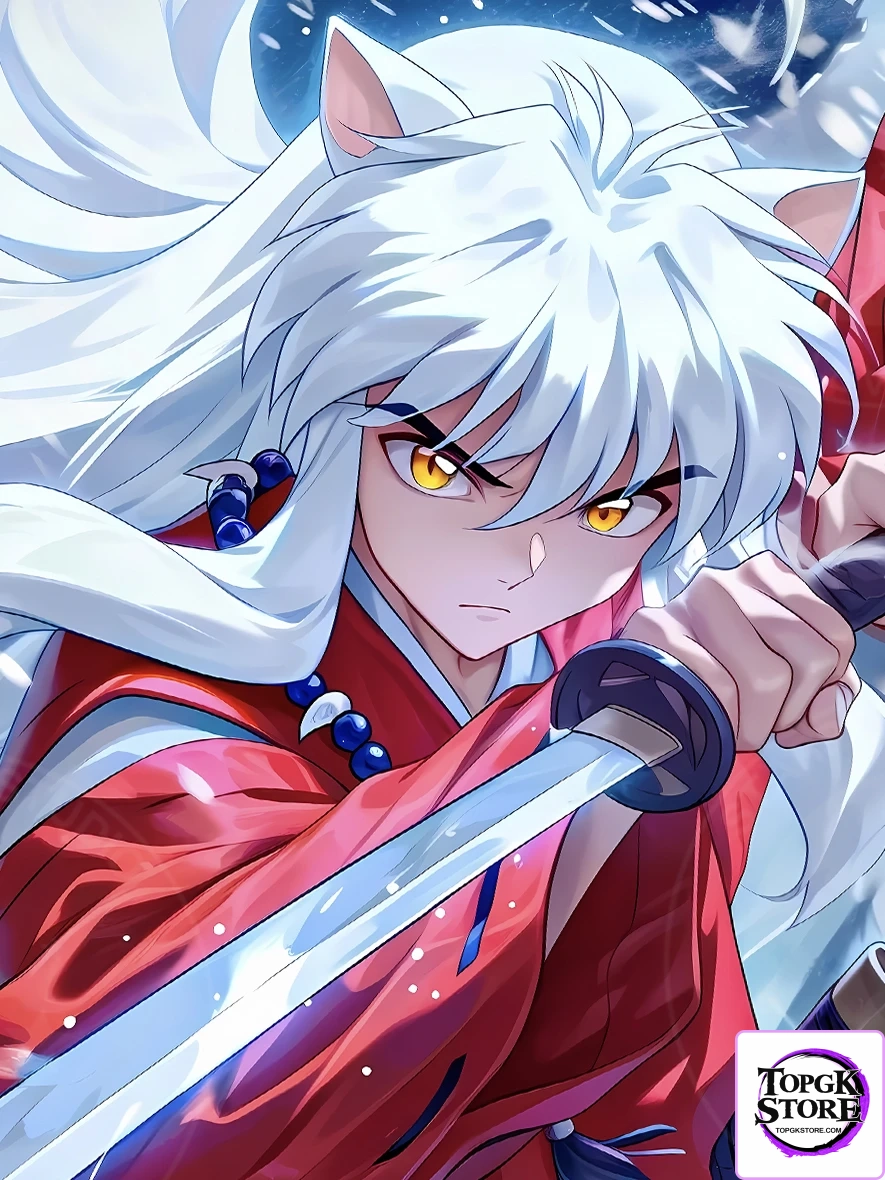 Get Ready Inuyasha Decorative Painting Inuyasha – Xingkong Studio Limited Edition Art Print - Image 3