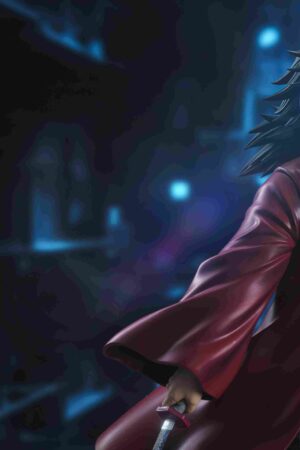 Alternative view of Giyu Tomioka Water Hashira Demon Slayer 1/6 Scale TOPGK Statue - Hu Xi Yuan Xing She Studio