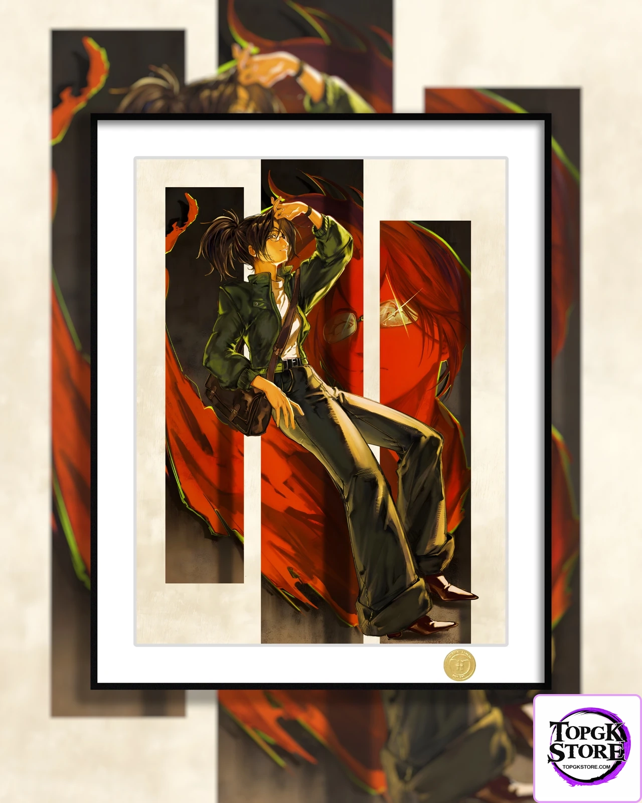 Hange Zoë Limited Decorative Painting — Attack on Titan | H-TWO Studio × TOPGK