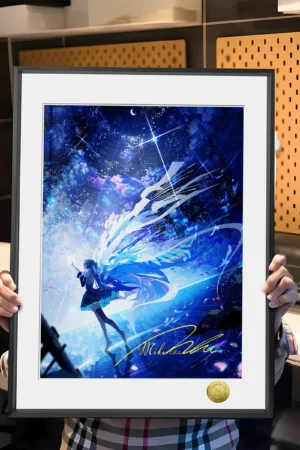 Hatsune Miku “Future Diva” Decorative Painting – VOCALOID – HuangGua Studio