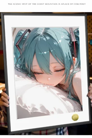 Alternative view of Hatsune Miku “Sweet Dream” Limited Decorative Painting  — VOCALOID | HuangGua Studio & TOPGK