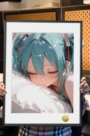 Hatsune Miku “Sweet Dream” Limited Decorative Painting  — VOCALOID | HuangGua Studio & TOPGK