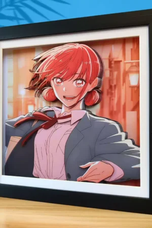Hina Chono 3D Decorative Painting | Blue Box Anime Wall Art