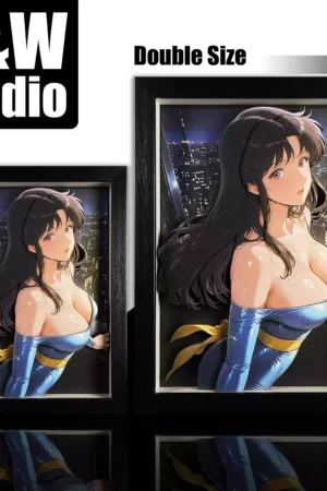 Hitomi Kisugi 3D Decorative Painting | B&W Studio