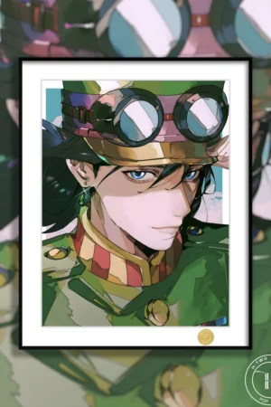 Howl Jenkins Pendragon Military Decorative Painting – Howl’s Moving Castle Limited Edition Wall Art | TOPGK& H-TWO Studio