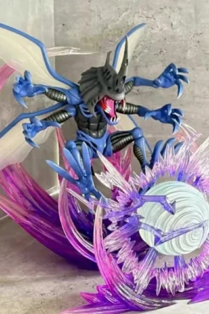 Alternative view of Kabuterimon - Digimon Resin Statue - T1 Studio