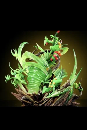 Sceptile Evolution Treecko& Grovyle& Sceptile Pokemon Resin Statue - Sylph Studio