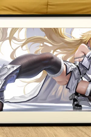 Alternative view of Jeanne d’Arc “Charge” Limited Decorative Painting — Fate/Grand Order | Xingkong Studio × TOPGK