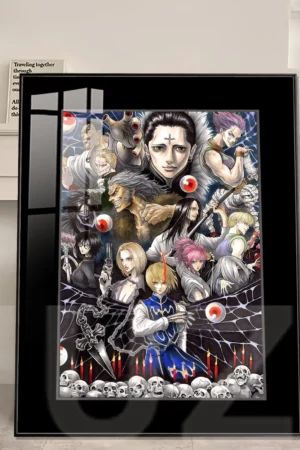 JuZi Studio “Hunter x Hunter” Phantom Troupe Ensemble Dark Edition Framed Artwork JuZi Studio & TOPGK