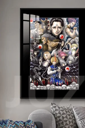 Alternative view of JuZi Studio “Hunter x Hunter” Phantom Troupe Ensemble Dark Edition Framed Artwork JuZi Studio & TOPGK
