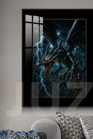 JuZi Studio “Yu-Gi-Oh!” Red-Eyes Black Dragon Classic Edition Limited Framed Artwork JuZi Studio & TOPGK