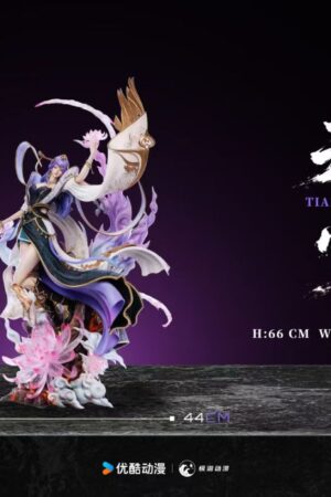 Alternative view of Lingyun x Hundred Refinements Make a God 3: Tianqiong 1/4 Scale Officially Licensed Premium Statue