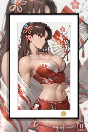 Mai Shiranui — “Wafū Elegance” Limited Edition Artwork-H-TWO Studio