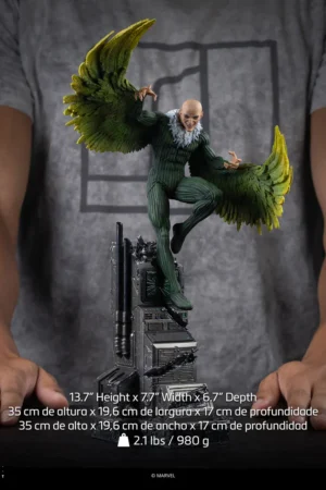 Alternative view of Vulture Spider-Man vs Villains Diorama 1/10 Scale TOPGK Statue [Licensed] - Iron Studios