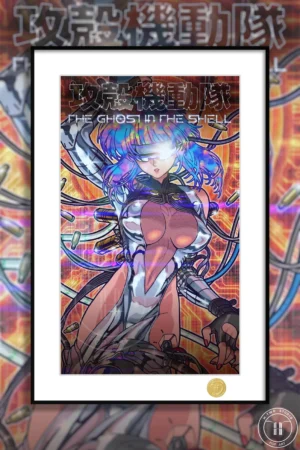 Motoko Kusanagi “Ghost in the Shell” Limited Decorative Painting — Ghost in the Shell | H-TWO Studio × TOPGK