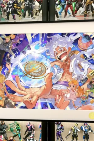 One Piece Sea Nautical Compass Decorative Painting | Anime Wall Art | Xingkong Studio 66pcs Limited