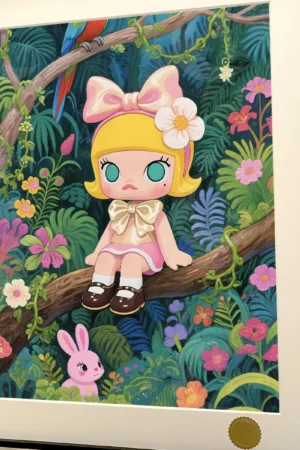 Alternative view of POP MART – Molly Forest – TOPGK Decorative Painting – Xingkong Studio