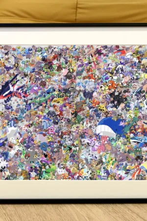 Pokemon Full Pokedex 30th Anniversary Art Print | Limited Edition Wall Art | Xingkong Studio 66pcs