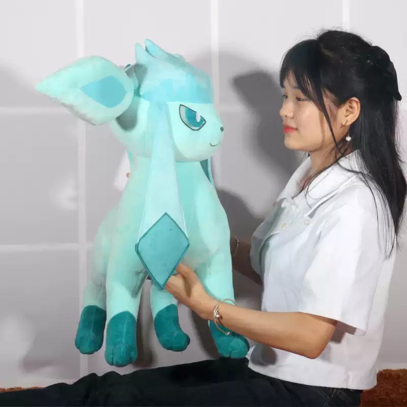 Pokémon Glaceon Custom Plush Figure Bu Yi Toy Studio - Image 4