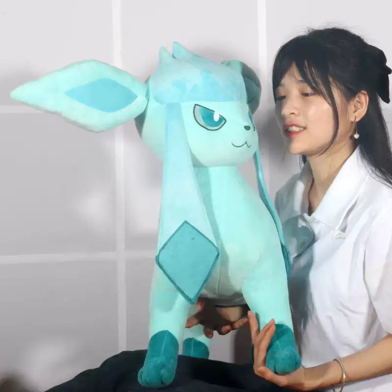 Pokémon Glaceon Custom Plush Figure Bu Yi Toy Studio - Image 3