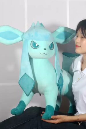 Alternative view of Pokémon Glaceon Custom Plush Figure    Bu Yi Toy Studio