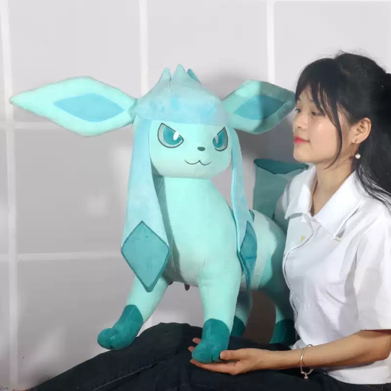 Pokémon Glaceon Custom Plush Figure Bu Yi Toy Studio - Image 2