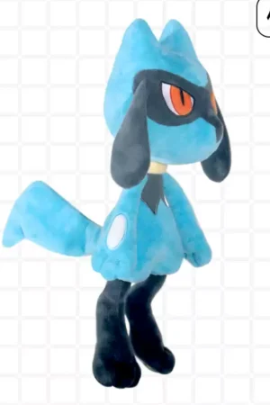 Alternative view of Pokémon Riolu Custom Plush Doll (Produced by Bu Yi Toy Studio)