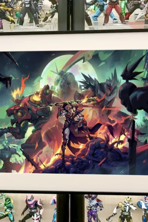 Rakshasa Street – Cao Yanbing & Guardians – TOPGK Decorative Painting – Xingkong Studio