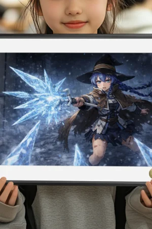 Roxy Migurdia “Water King Mage” Limited Decorative Painting  — Mushoku Tensei | HuangGua Studio & TOPGK