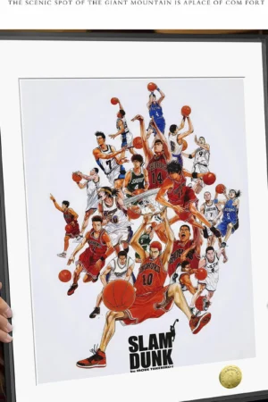 SLAM DUNK – Hot-Blooded Basketball Part 2 – TOPGK Decorative Painting – HuangGua Studio