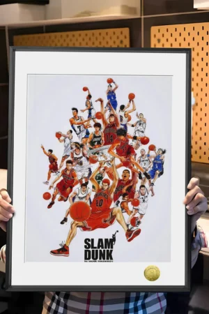 Alternative view of SLAM DUNK – Hot-Blooded Basketball Part 2 – TOPGK Decorative Painting – HuangGua Studio