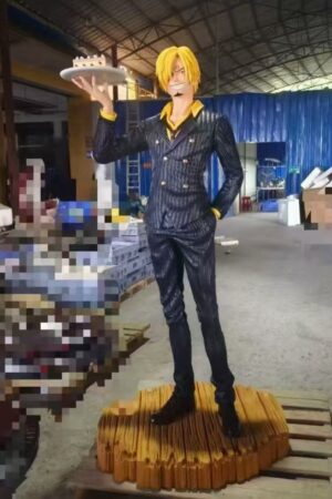 Alternative view of Sanji One Piece 1/1 Life-Size Scale TOPGK Statue (Private Commission Exclusive) IN - Stock