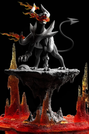 Houndoom Pokémon 1/20 Scale TOPGK Scene Series Statue - Xiao Qin Bi Ji Studio