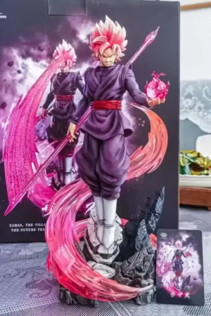 Alternative view of Super Saiyan Rosé Goku / Zamasu Dragon Ball 1/6 Statue - BY Studio