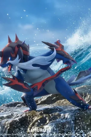 Samurott Evolution Set Pokémon 1/20 Scale TOPGK Statue - Wonder Studio