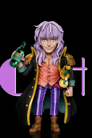 Rocks Pirates #08 Captain John WCF-Style Mini Statue - A+ Studio