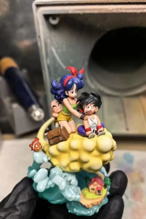 Dragon Ball Launch Riding Somersault Cloud WCF Scale Statue LF Studio