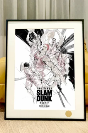 Alternative view of Slam Dunk Flying Line Decorative Painting | Anime Basketball Wall Art | Xingkong Studio 66pcs Limited
