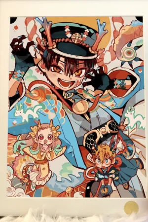 Toilet-bound Hanako-kun Trio Wall Art Print | Limited Anime Poster | Xingkong Studio 66pcs Edition