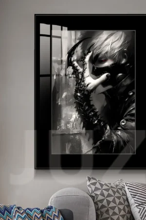 “Tokyo Ghoul” Ken Kaneki Half-Kakuja Dark Edition Limited Framed Artwork JuZi Studio & TOPGK