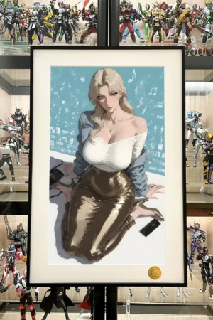 Vermouth Limited Decorative Painting — Detective Conan | Xingkong Studio × TOPGK