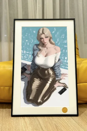 Alternative view of Vermouth Limited Decorative Painting — Detective Conan | Xingkong Studio × TOPGK