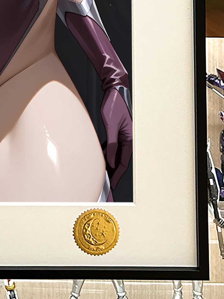 “Taimanin / Action Taimanin” Asagi Igawa Limited Edition Framed Artwork Xingkong Studio & TOPGK - Image 5