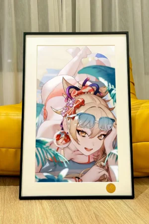 Yoimiya Summer Limited Decorative Painting — Genshin Impact | Xingkong Studio × TOPGK