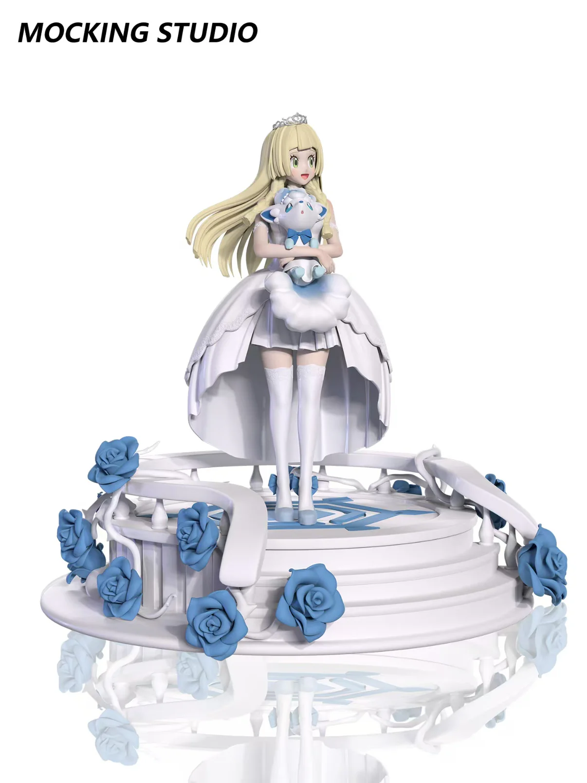 Bride Lillie 1/8 Scale Resin Statue – Pokémon | Zhu Yi Wan Jia Studio - Image 7