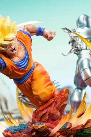 Son Goku vs Metal Cooler 1/4 Scale Resin Statue – Dragon Ball | 27Abyss Studio