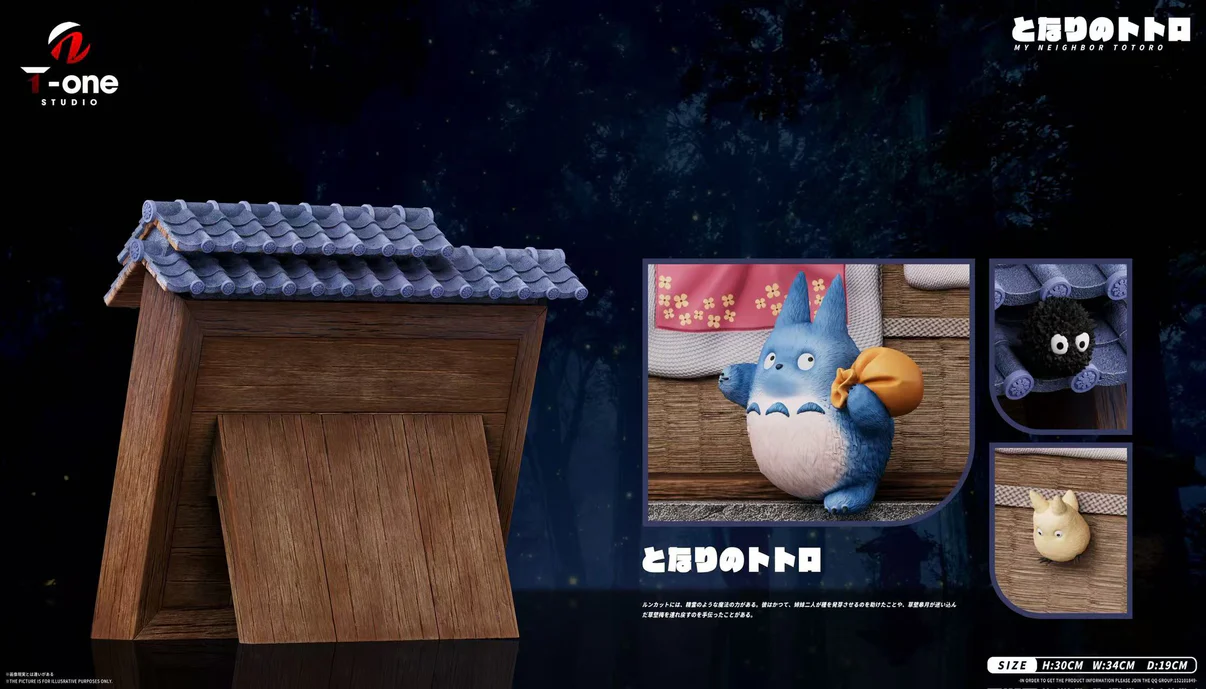 Hayao Miyazaki Series Sleep My Neighbor Totoro - T-ONE studio - Image 6