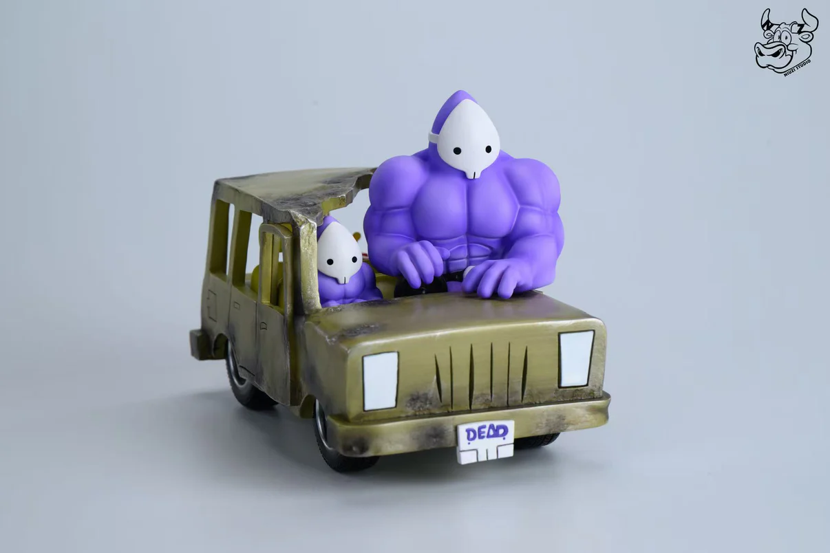 Dad Driving Dad n’ Me Mini Statue - NIUZI Studio